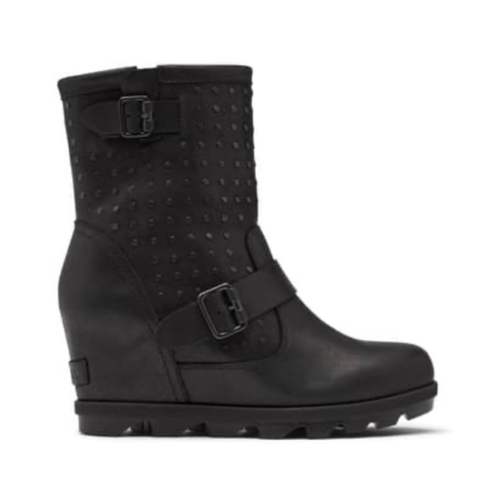 Sorel Joan of Arctic Wedge II Boot Stud Leather